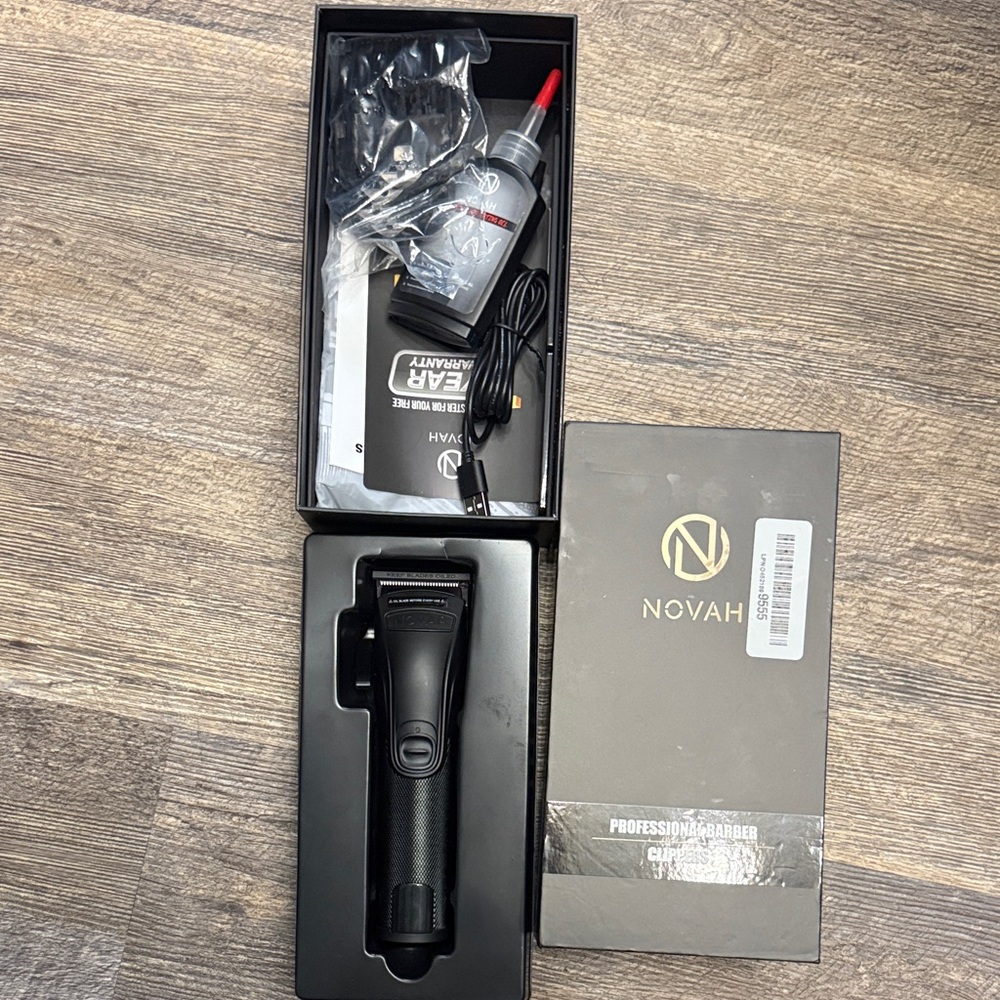 Black Professional Hair Clipper